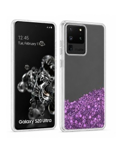 Нежен лилав калъф Floating Case за Samsung S20 Ultra