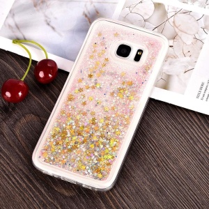 Нежен прозрачен плаващ калъф Floating Case за Samsung S7 Edge със защита от удари и надрасквания