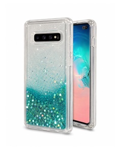 Нежен син калъф Floating Case за Samsung S10 Plus