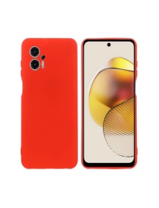 Оранжев силиконов кейс POLY за Motorola G13 G23