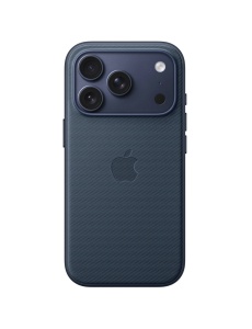 Оригинален платнен гръб с MagSafe в Син Цвят за iPhone 17 Pro Max
