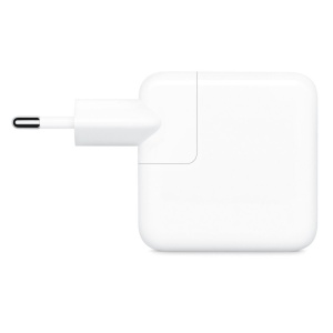 Оригинално зарядно у во APPLE с мощност 35W с два изхода 2 x USB C за бърз пренос на данни