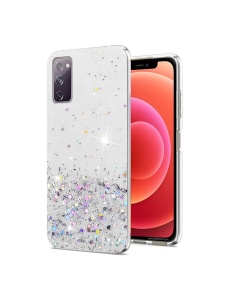 Прозрачен и елегантен калъф Brilliant Case за Samsung S20