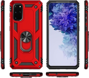 Противоударен червен гръб Zore за Samsung S20