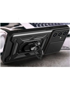 Противоударен черен гръб Camera Cover за Samsung A54