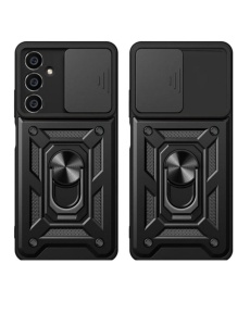 Противоударен черен калъф Camera Cover за Samsung Galaxy A56