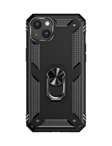 Противоударен черен калъф Zore за IPHONE 13
