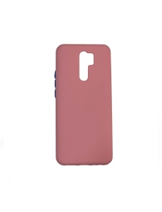 Розов калъф Color Buttons за Xiaomi Redmi 9