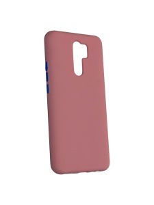 Розов гръб Color Buttons за Xiaomi Redmi 9