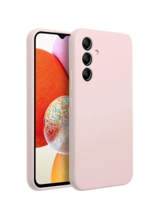 Светло розов силиконов гръб POLY за Samsung A34