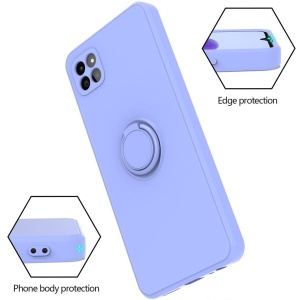 Светло Син кейс Ring Silicone Venus за Samsung A22 5G