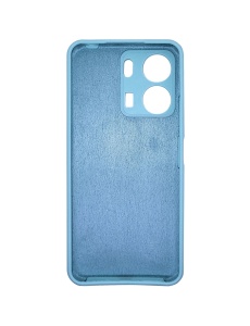 Светло син силиконов калъф POLY за Xiaomi Redmi 13C