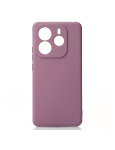 Светъл Патладжан силиконов гръб POLY за Xiaomi Redmi Note 14 5G