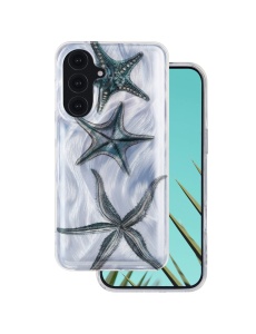 Силиконов гръб с морски звезди "Summer Case" за Samsung Galaxy S26