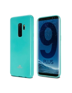 Силиконов Гръб Jelly Case в ментово зелено за Samsung S9 Plus