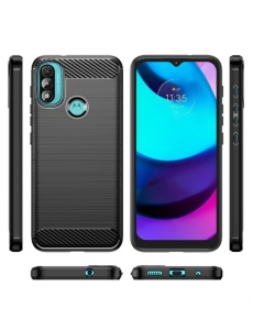 Силиконов кейс Top Carbon за Motorola Moto E20