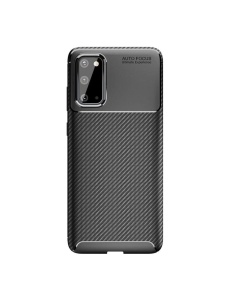 Силиконов калъф Carbon за Samsung S20 Plus