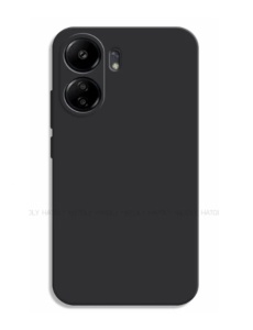 Силиконов калъф POLY черен за Xiaomi Redmi 13C