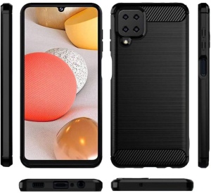 Силикон калъф Carbon за Samsung A12