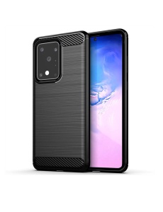 Силикон гръб Carbon за Samsung S20 Ultra