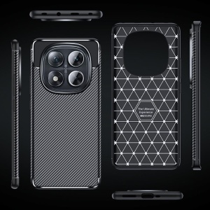 Силикон калъф Carbon за Xiaomi Redmi Note 14 Pro 4G