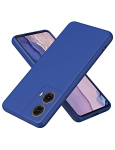 Син калъф Candy Color за Moto G85
