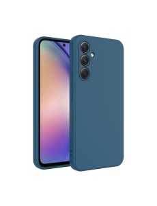 Син калъф Candy Color за Samsung Galaxy A35
