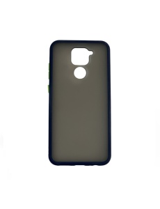 Син калъф Color Buttons за Xiaomi Redmi Note 9