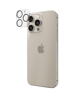 Стъклен Протектор за камера за iPhone 15 Pro с 9H твърдост против драскотини