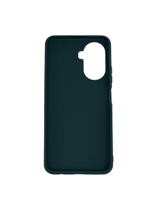 Тъмно зелен силиконов калъф за Huawei Nova Y70