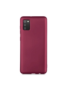 Тъмно лилав калъф Candy Color за Samsung A02s