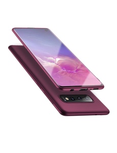 Тъмно лилав калъф Candy Color за Samsung S10