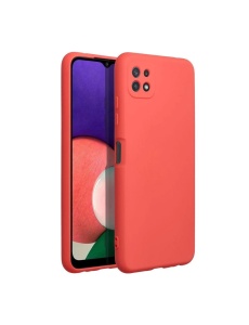 Тъмно Розов силиконов калъф POLY за Samsung A22 5G със защита от удари и надрасквания