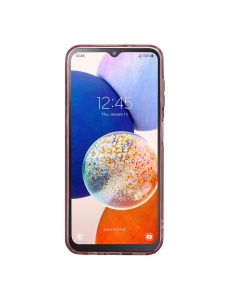Тънък гръб с протектор за камерата Slim Color Lens за Samsung A14 4G 5G с олеофобно покритие против отпечатъци