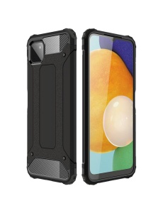 Удароустойчив черен гръб Bronya за Samsung Galaxy A22 5G