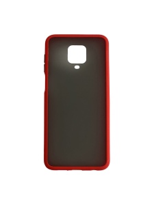 Червен калъф Color Buttons за Xiaomi Redmi Note 9S Note 9 Preo