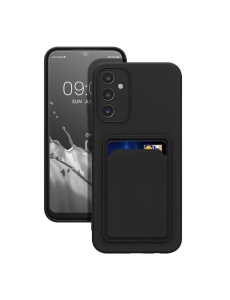 Черен гръб Card Case за Samsung A15
