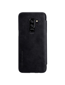 Черен Кожен кейс G Case за Samsung S9 Plus