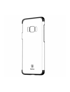 Baseus Electroplate PVC черен кант за Samsung S8 Plus