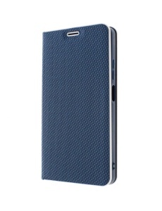 Kалъф тефтер син CARBON WITH FRAME за Samsung A56