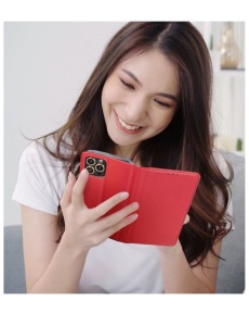 Kалъф тефтер червен KARE за Xiaomi Redmi A5 с функция стойка за видео