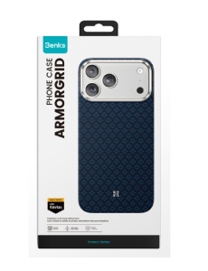 Kevlar Benks Case MagSafe за iPhone 17 Pro blue