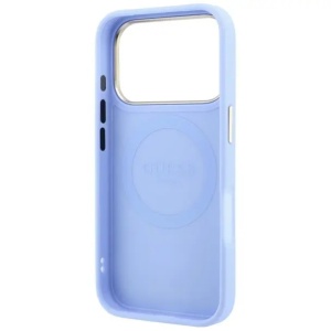 Original Guess Case за 18 Pro Max съвместим с MagSafe, light blue - Img 5
