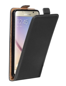 Вертикален Черен гръб Flipp за Samsung A6 2018 със защита от удари и надрасквания