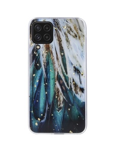 Елегантен ВИСОКОКАЧЕСТВЕН силиконов калъф Gold Glam за Samsung A12