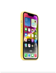 Елегантен жълт Оригинален кейс за iPhone 13 Mini