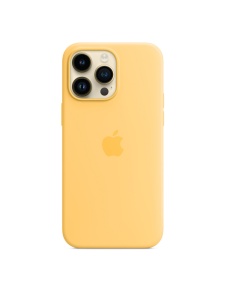 Елегантен Оригинален Калъф за iPhone 13 Pro Max Слънчево жълт