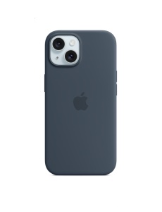 Елегантен Оригинален Калъф за iPhone 15 Тъмно син