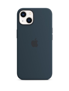 Елегантен Оригинален Калъф за iPhone 15 Plus Тъмно син