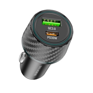 Зарядно устройство за кола BOROFONE BZ21 BRILLIANT USB TYPE C QC 3 0 PD 48W BLACK – високо качество